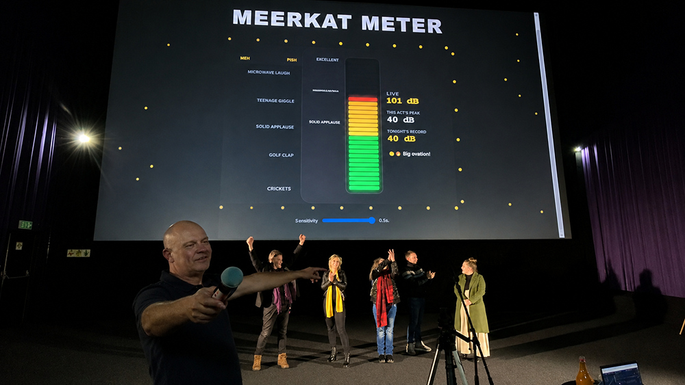 Meerkat Comedy meter
